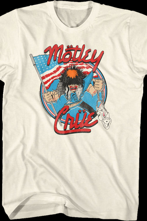 Allister Fiend American Flag Motley Crue T-Shirtmain product image