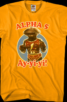 Alpha 5 Mighty Morphin Power Rangers T-Shirt