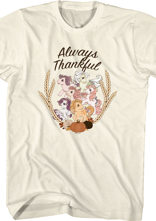 Always Thankful My Little Pony T-Shirt - main product image