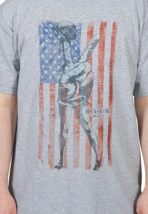 American Flag MASH Shirt