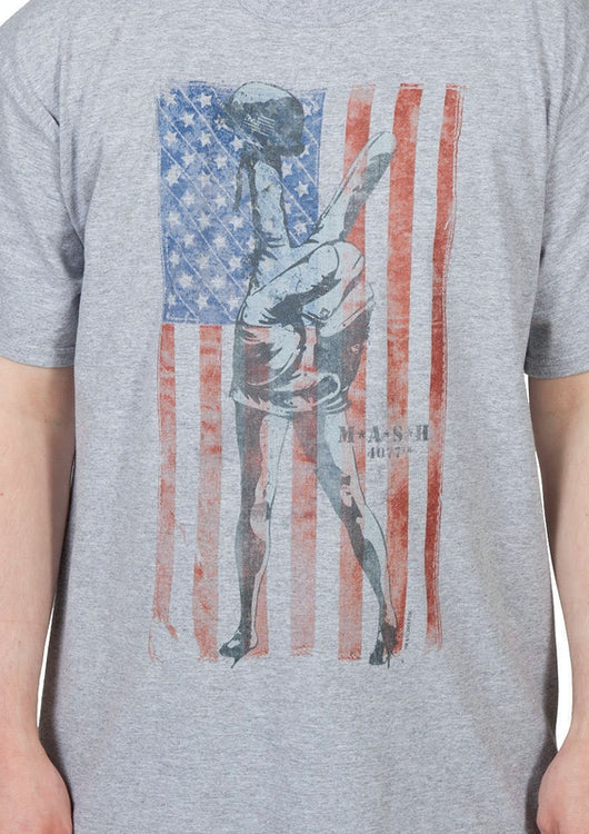 American Flag MASH Shirt - main product image