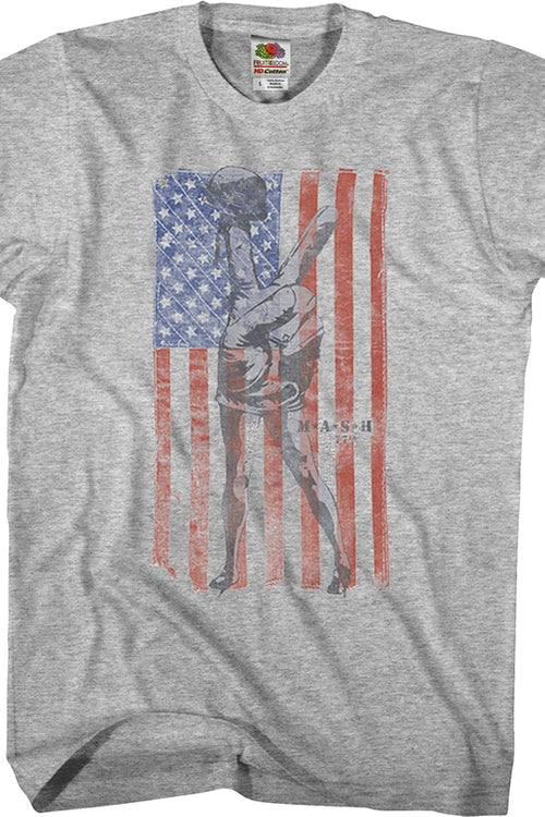 American Flag MASH T-Shirtmain product image