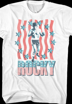 American Flag Rocky Shirt