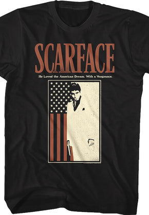 American Flag Scarface T-Shirt