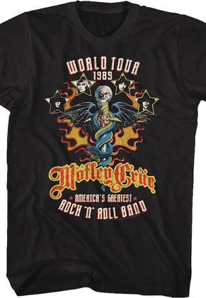 America's Greatest Rock 'N' Roll Band Motley Crue T-Shirt