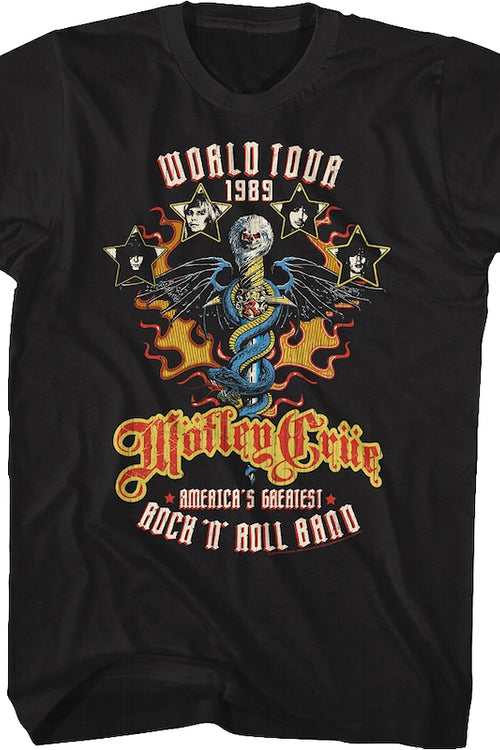 America's Greatest Rock 'N' Roll Band Motley Crue T-Shirtmain product image