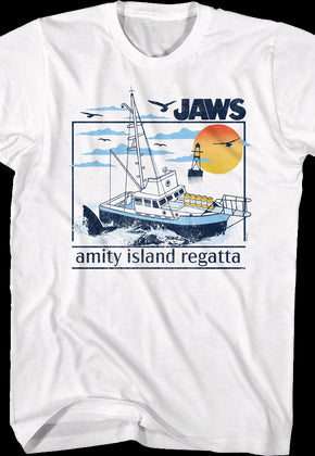 Amity Island Regatta Jaws T-Shirt