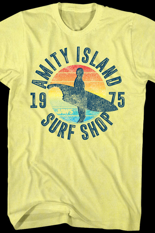 Amity Island Surf Shop Jaws T-Shirtmain product image