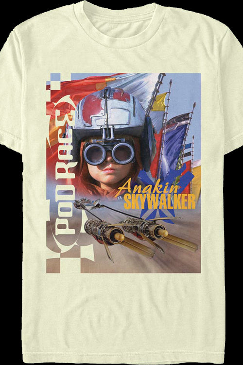 Anakin Skywalker Pod Race Star Wars T-Shirtmain product image