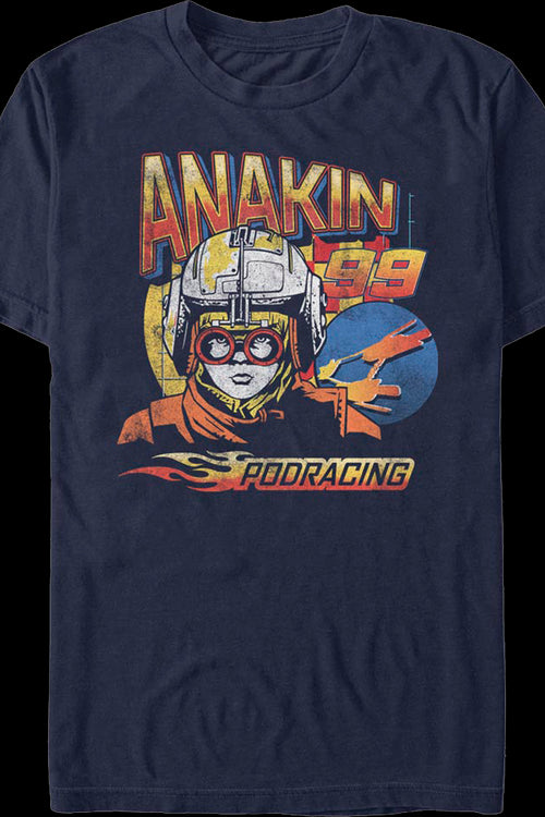 Anakin Skywalker Podracing Logo Star Wars T-Shirtmain product image