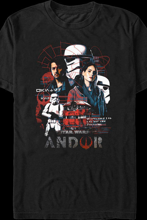 Andor Collage Star Wars T-Shirtmain product image