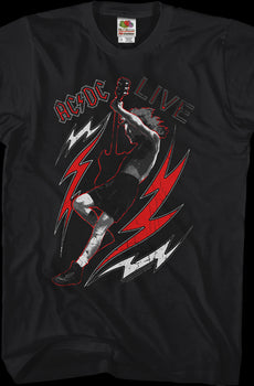Angus Young Live ACDC T-Shirt