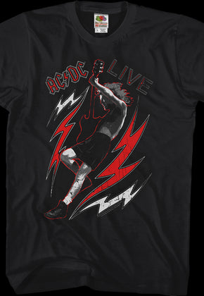 Angus Young Live ACDC T-Shirt