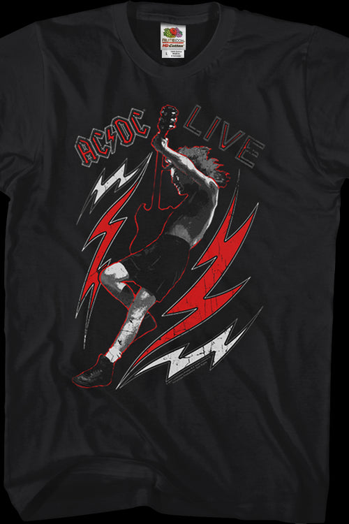 Angus Young Live ACDC T-Shirtmain product image