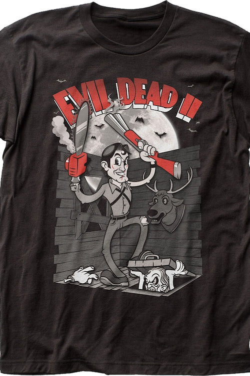 Animated Ash Evil Dead II T-Shirtmain product image
