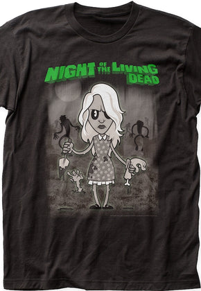 Animated Karen Cooper Night Of The Living Dead T-Shirt