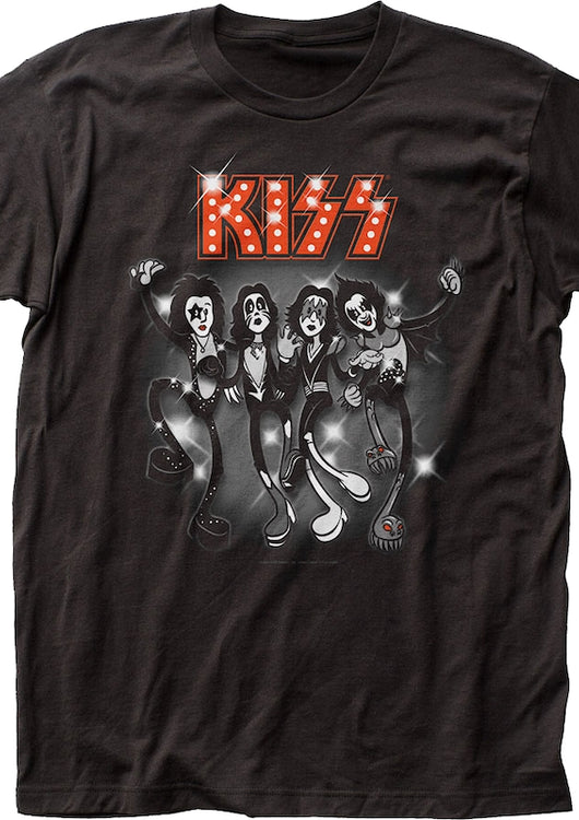 Animated KISS T-Shirt - main product image