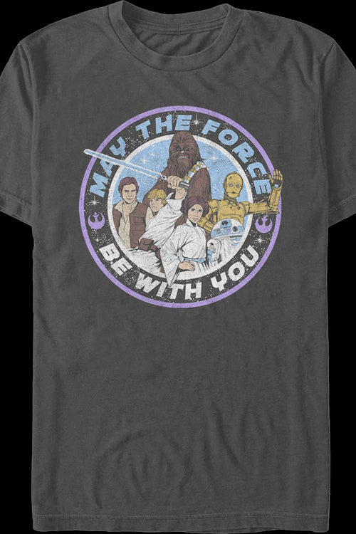 Animated May The Force Be With You Star Wars T-Shirtmain product image