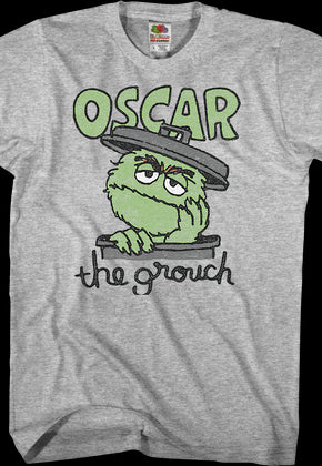 Animated Oscar The Grouch T-Shirt