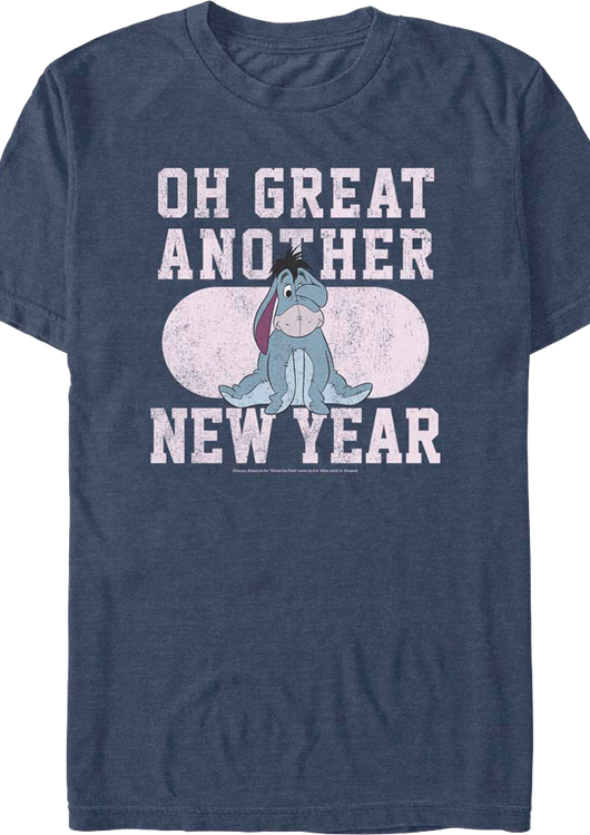 Eeyore Another New Year Winnie The Pooh T-Shirt - main product image