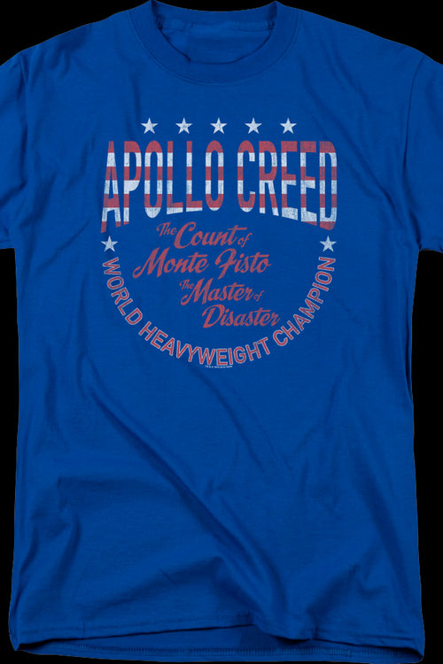 Apollo Creed World Heavyweight Champion Rocky T-Shirtmain product image