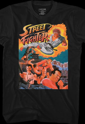 Arcade Flyer Street Fighter T-Shirt