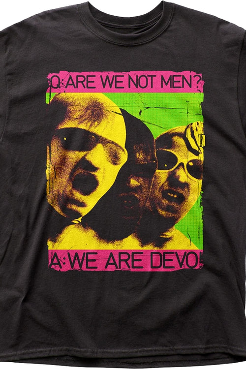Are We Not Men We Are Devo T-Shirtmain product image