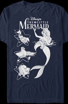 Ariel and Friends Little Mermaid T-Shirt