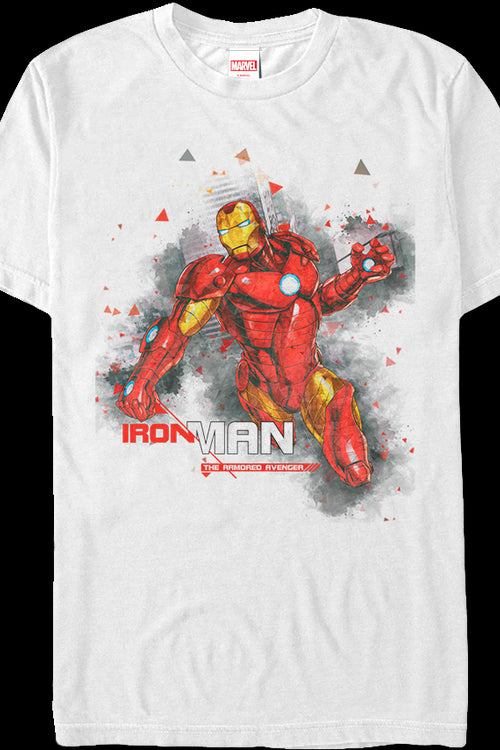 Armored Avenger Iron Man T-Shirtmain product image
