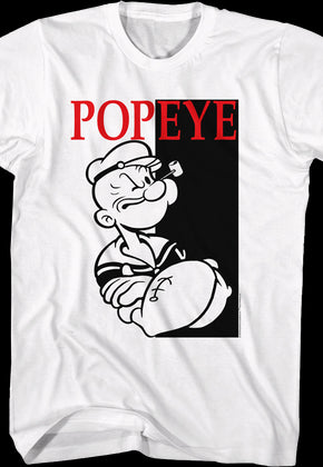 Arms Folded Scarface Poster Popeye T-Shirt