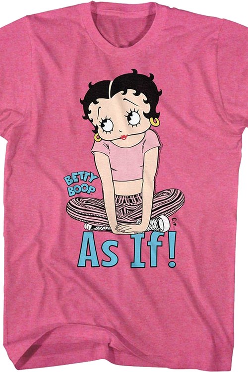 As If Betty Boop T-Shirtmain product image