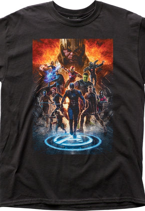 Assemble Poster Avengers Endgame T-Shirt