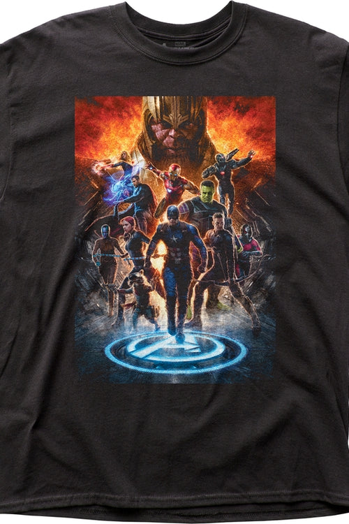 Assemble Poster Avengers Endgame T-Shirtmain product image