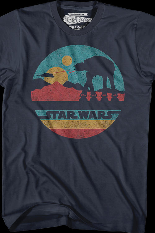 AT-AT Silhouette Star Wars T-Shirtmain product image
