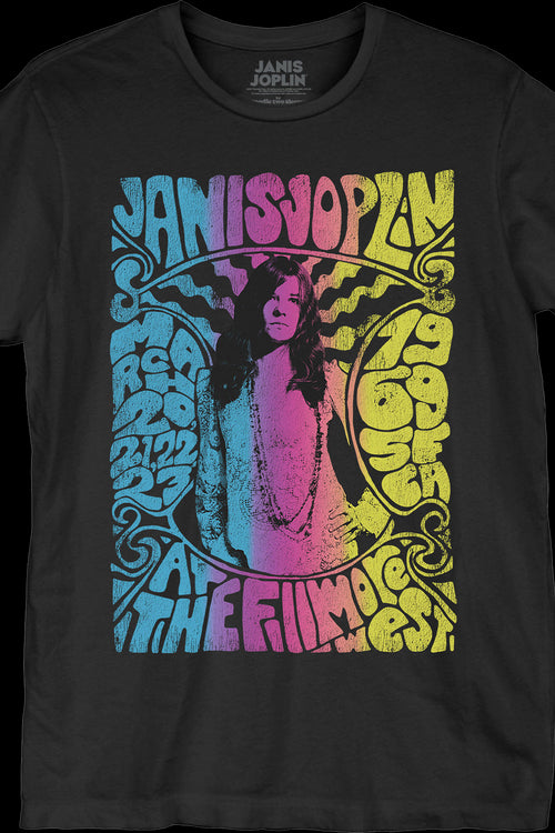 At The Fillmore West Janis Joplin T-Shirtmain product image