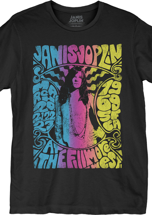 At The Fillmore West Janis Joplin T-Shirt - main product image