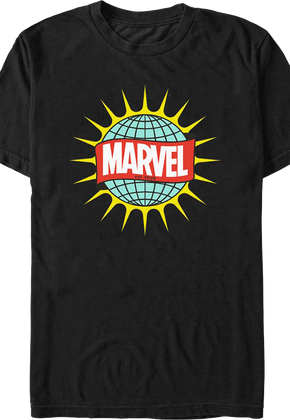 Atlas Globe Marvel Comics T-Shirt