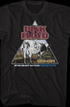 Atom Heart Mother World Tour Pink Floyd T-Shirt