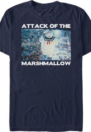 Attack Of The Marshmallow Ghostbusters T-Shirt