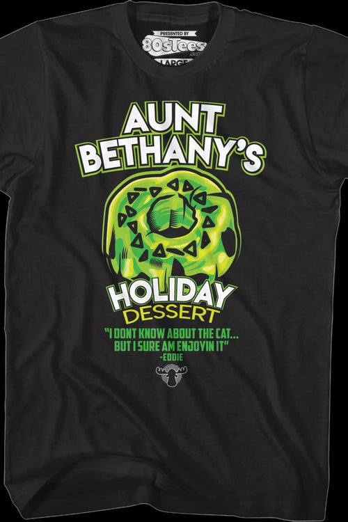 Aunt Bethany's Holiday Dessert Christmas Vacation T-Shirtmain product image