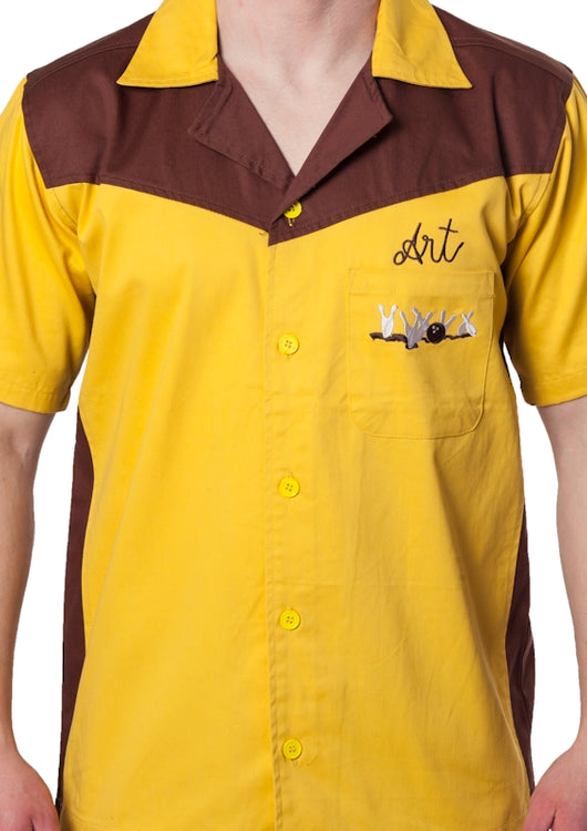 Authentic Replica Big Lebowski Bowling Shirt: Medina Sod Art's Shirt