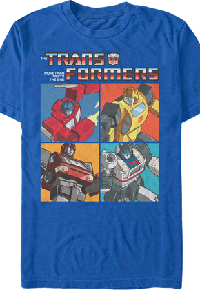Autobot Panels Transformers T-Shirt