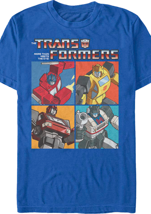 Autobot Panels Transformers T-Shirt - main product image