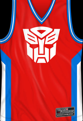 Autobot Transformers Basketball Jersey