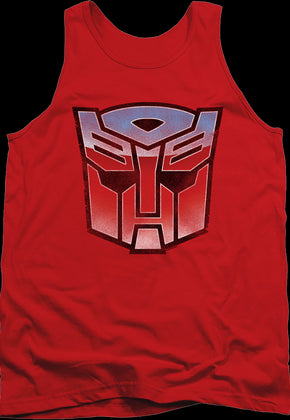 Autobot Vintage Logo Transformers Tank Top