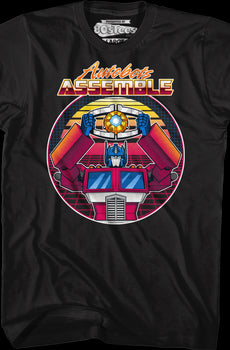 Autobots Assemble Transformers T-Shirt
