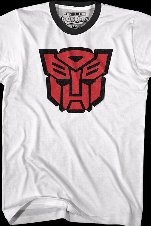 Autobots Classic Logo Transformers Ringer Shirtmain product image
