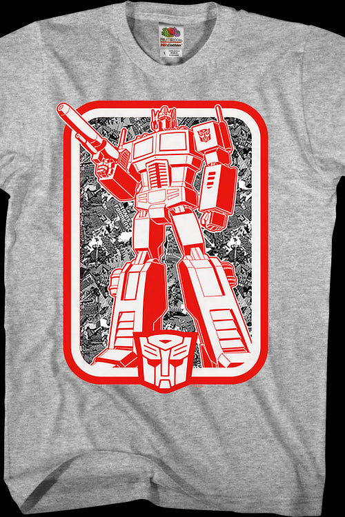Autobots Leader Optimus Prime Transformers T-Shirtmain product image