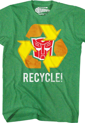 Autobots Recycle Transformers T-Shirt