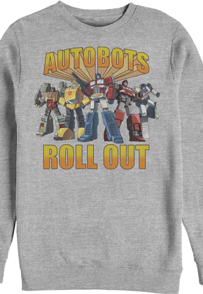 Autobots Roll Out Transformers Sweatshirt